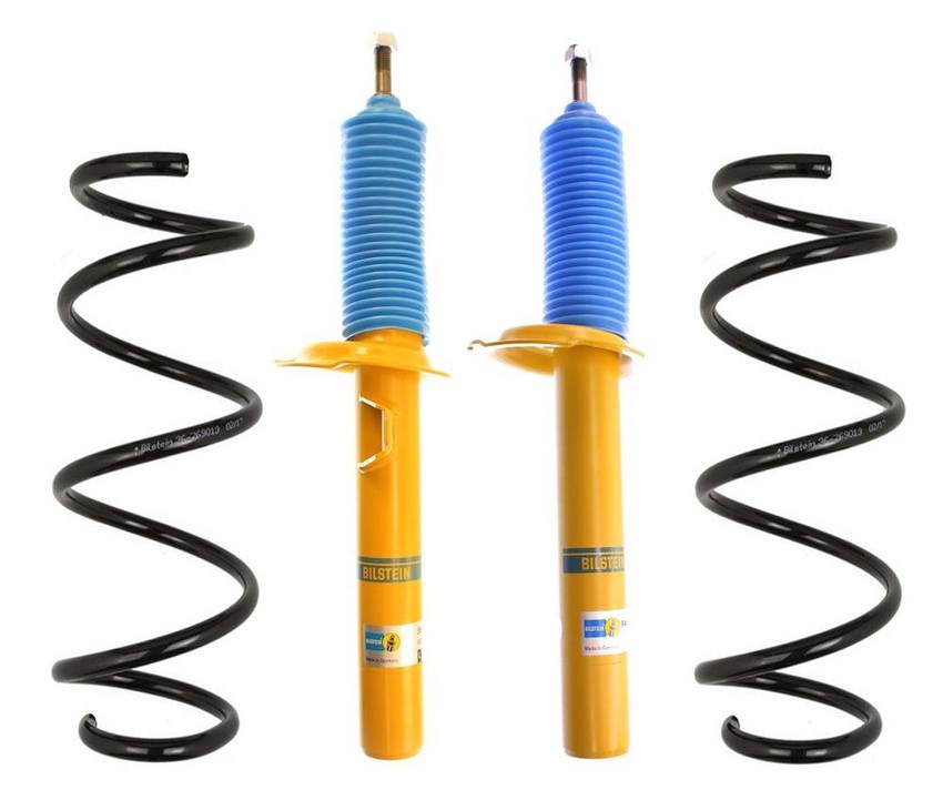 BMW Suspension Strut and Coil Spring Kit - Front (Standard Suspension) (B6 Performance) 31331093068 - Bilstein 3817449KIT